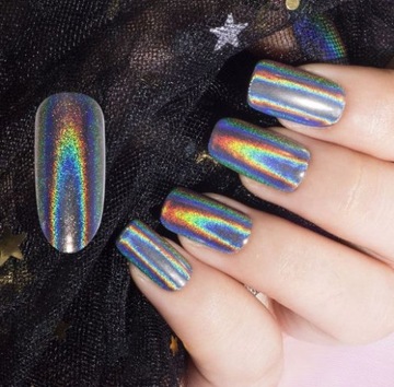 Пыль с голографическим эффектом La Diosa Rainbow Laser 3 мл многоцветная HOLO