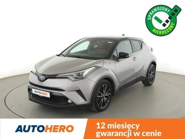 Toyota C-HR I Crossover 1.8 Hybrid 122KM 2018 Toyota C-HR skóra navi kamera grzane fotele LED