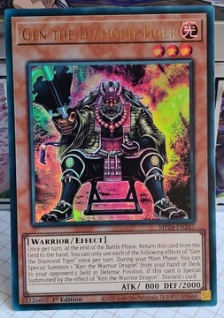 Yu-Gi-Oh! Gen the Diamond Tiger (UR)
