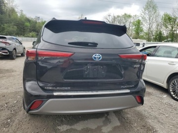 Toyota Highlander III 2022 Toyota Highlander 2022 r., 2,5L PLATINUM 2.5 Hybryda 243KM, zdjęcie 4