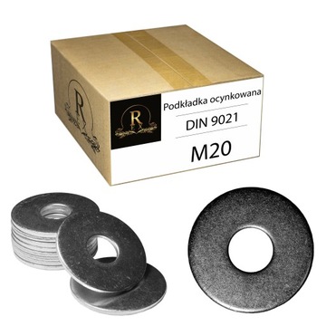 PODKŁADKA POSZERZANA M20 DIN 9021 OCYNK 1 KG