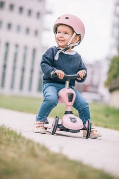 Самокат SCOOT AND RIDE HighWayKick 2в1 розовый