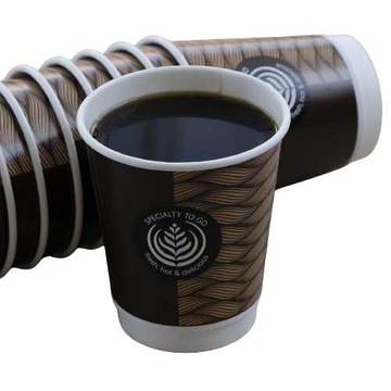 Kubki papierowe termiczne - 250ml - ø80mm -- 25szt (do dalszej odsprzedaży)