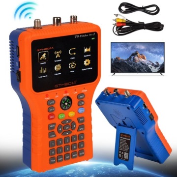 Profesionální Stroj Satelitního Signálu Gtmedia V8 Finder Pro 4.3 LCD