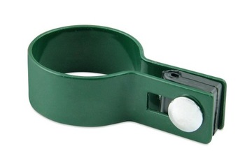 OBEJMA PANELOWA OKRĄGŁA KOŃCOWA FI 38 MM ZIELONA RAL 6005 KOMPLET