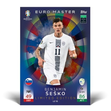 КАРТОЧКИ TOPPS MATCH ATTAX ЕВРО-2024 ГЕРМАНИЯ - МЕШОК ИЗ 8 КАРТ