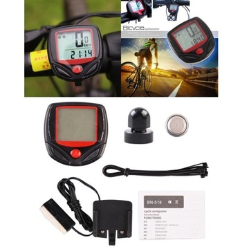 Беспроводной шоссейный велосипедный ЖК-компьютер