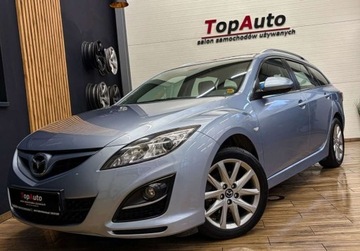 Mazda 6 II Kombi Facelifting 2.0 MZR 155KM 2011 Mazda 6 2.0 155KM NAVI BOSE skory RVM MANUAL zarejestrowana, zdjęcie 13