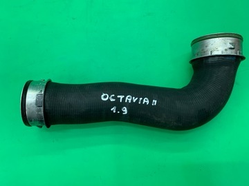 RURA WĄŻ PRZEWÓD DOLOT POWIETRZA INTERCOOLER SKODA OCTAVIA II 2 1.9 TDI 04-