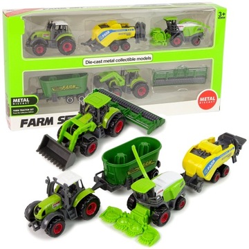 Ciągnik Traktor x 2 MASZYNY ROLNICZE Kombajn
