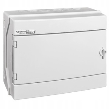 ROZDZIELNICA hermetyczna modułowa NATYNKOWA 1x12 500VAC 1500VDC RH-12/UV