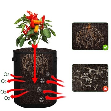 СУМОК ДЛЯ ПОСАДКИ КАРТОФЕЛЯ И ОВОЩЕЙ 26л 2 шт.