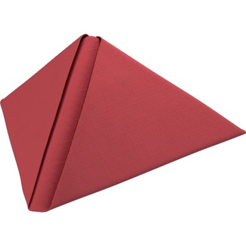 Serwetki DUNI fizelina 40x40 Bordowe 45 szt.