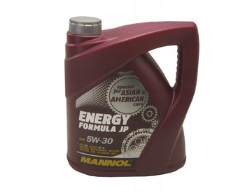 OLEJ MANNOL 5W30 ENERGY FORMULA JP 4L HONDA SUBARU
