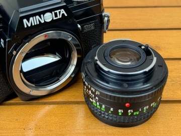 Камера MINOLTA X-700 + Minolta MD 50 мм 1:1,7