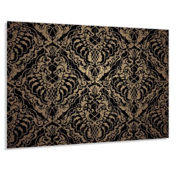Panel szklany hartowany 90x60 Złoty ornament