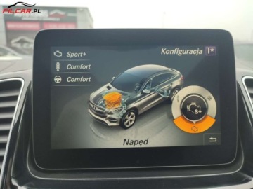 Mercedes GLE W166/C292 SUV AMG 3.0 450 AMG 367KM 2016 Mercedes-Benz GLE GWARANCJA Salon Polska AMG Oryg. przebieg DrugiKompletKo, zdjęcie 15