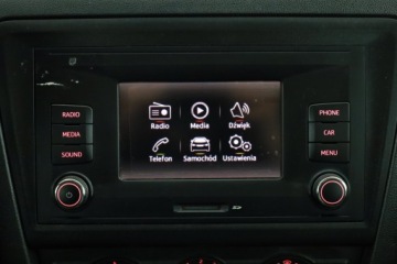 Seat Toledo IV Liftback Facelifting 1.0 EcoTSI 95KM 2017 Seat Toledo 1.0 TSI, Salon Polska, 1. Właściciel, zdjęcie 9