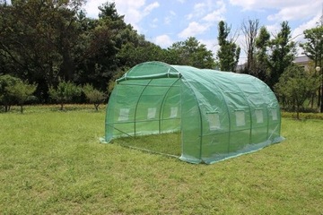 САДОВАЯ ФОЛЬГА ТУННЕЛЬ 4x3x2 ТЕПЛИЦА 12м2 ПРОЧНАЯ ФОЛЬГА 4x3 3x4 ЗЕЛЕНАЯ УФ