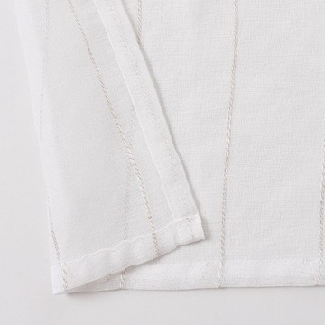 Nowoczesna zasłona okienna z woalu, prześwitująca zasłona tiulowa B-100cmx130cm