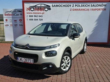 Citroen C3 III Hatchback 1.2 PureTech 68KM 2017 Citroen C3 1.2 Benzyna Perłowy lakier Klimatyzacja Zadbany Zamiana FV-Marża, zdjęcie 26