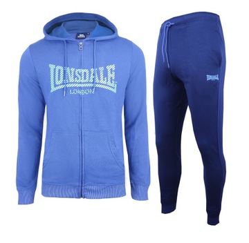 Lonsdale Kompletny dres bluza spodnie bawełna