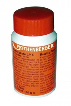 PASTA DO LUTU TWARDEGO 160 g LP5 DO RUR MIEDZIANYCH ROTHENBERGER