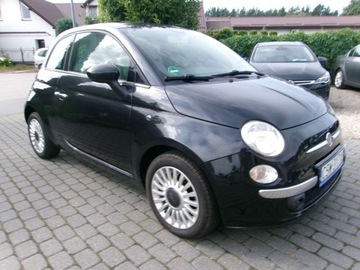 Fiat 500 II Hatchback 3d 1.2 69KM 2010 Fiat 500 Fiat 500 1.2 Sprowadzony Zarejestrowany stan bdb 1.2 Benzyna 69KM, zdjęcie 1