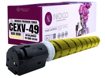 Náhradní toner CEXV49Y pro tiskárny Canon Ir Advance DX C 3720 3725 3730