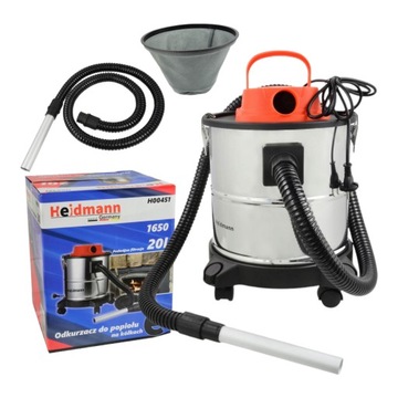 Odkurzacz do popiołu Heidmann 1650 W 20 l H00451