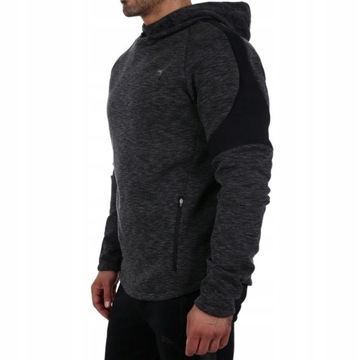2934 BLUZA MĘSKA PUMA KANGURKA Z KAPTUREM WKŁADANA PRZEZ GŁOWĘ BAWEŁNA S