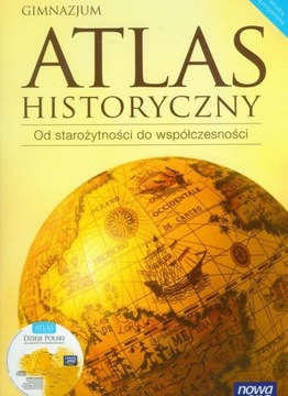 Atlas historyczny gimnazjum +CD Nowa Era