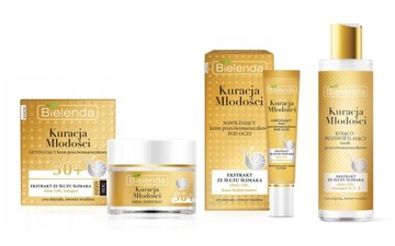 BIELENDA ZESTAW 50+KURACJA MŁODOŚCI KREM 50ml + k/OCZY 15ml + TONIK 200ml