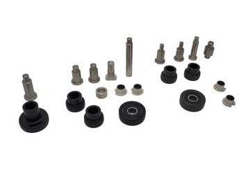 КОМПЛЕКТ РОЛИКОВ ДВЕРНАЯ ТЕЛЕЖКА РОЛИК L P DOBLO 00- KPL