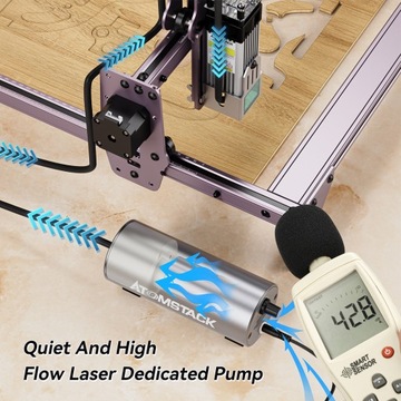 ATOMSTACK A5 Pro Grawer laserowy +pump