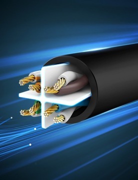 Сетевой кабель UGREEN Ethernet RJ45, Cat.6, UTP, 1м