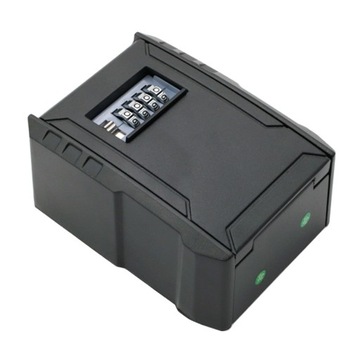 SEJF MAŁY NA ŚCIANĘ ŚCIENNY 135x100x65 MM NA SZYFR KOD ŚCIENNY NA KLUCZE