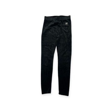 Spodnie dresowe damskie welurowe czarne Fila XS/S