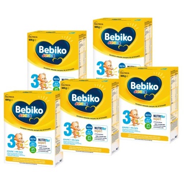 Bebiko Junior 3 Mleko dla dzieci powyżej 1r.5x600g