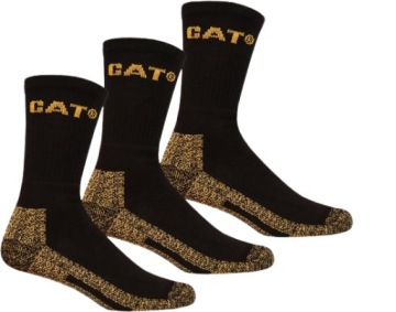 РАБОЧИЕ НОСКИ CAT 3 ПАРЫ EU 41-45 CATERPILLAR ОСНОВНЫЕ РАБОЧИЕ НОСКИ