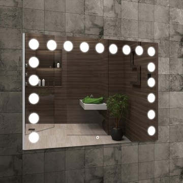 LUSTRO DO TOALETKI ŁAZIENKI VISAGE Z OŚWIETLENIEM