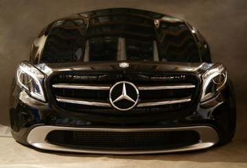 MERCEDES GLA W156 PRZÓD LAMPY ZDERZAK MASKA PAS
