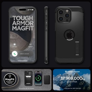 ПРОЧНЫЙ ЗАЩИТНЫЙ ЧЕХОЛ SPIGEN TOUGH ARMOR MAGSAFE ДЛЯ IPHONE 15 Pro Max