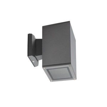 Lampa ścienna kinkiet zewnętrzny ogrodowy tarasowy dół antracyt Kanlux