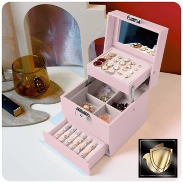 КОРОБКА-ОРГАНИЗАТОР ШКАТУЛКИ ДЛЯ ЮВЕЛИРНЫХ УКРАШЕНИЙ