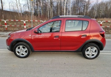 Dacia Sandero II Hatchback 5d TCe  90KM 2014 Dacia Sandero Stepway 90KM 1wlasciciel Alu Czujniki Parkowania Zarejestro, zdjęcie 3