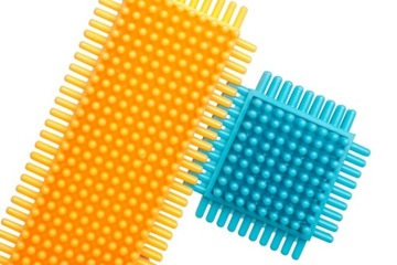 ИНТЕЛЛЕКТУАЛЬНЫЕ ЦВЕТНЫЕ БЛОКИ ЁЖИКИ ТУРНИШ 90 шт.