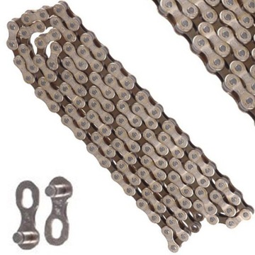ŁAŃCUCH 116 OGNIW MTB NEXELO 6 7 8 RZĘDOWY SPINKA