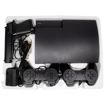 ТВ-ИГРА РЕТРО ТВ-КОНСОЛЬ ВИДЕОИГРЫ МАРИО ПЕГАС 2x PAD GUN 3