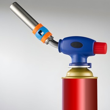 ГАЗОВАЯ ГОРЕЛКА ДЛЯ КАРТРИДЖА, РЕГУЛИРУЕМОЕ ГАЗОВОЕ ЗАЖИГАНИЕ